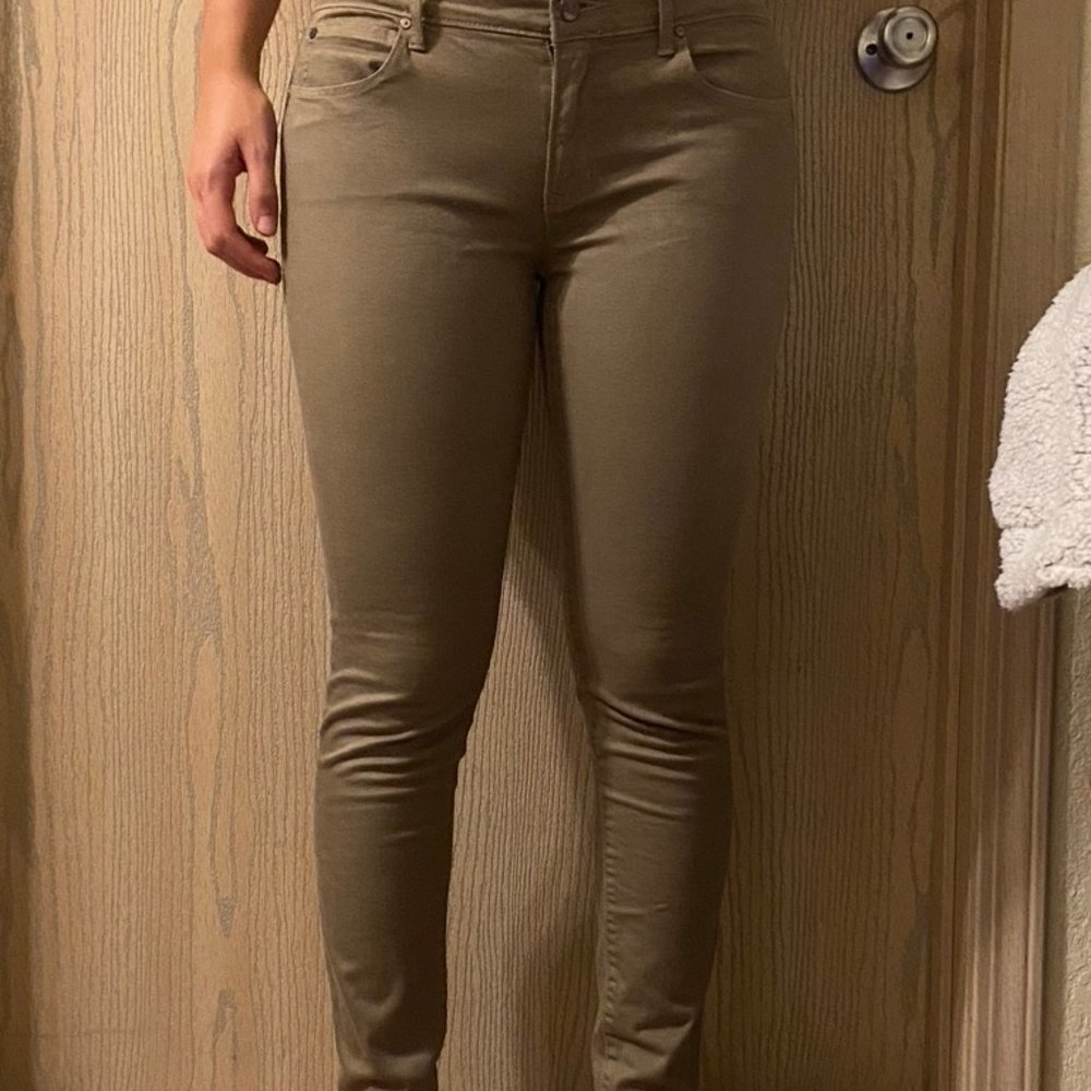 Gap olive jeggings